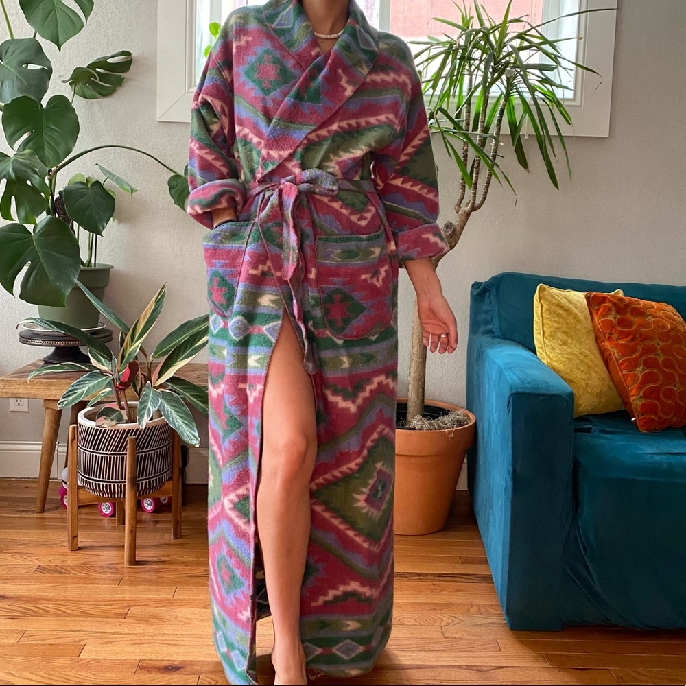 Vintage Aztec Robe - Picture 4 of 4